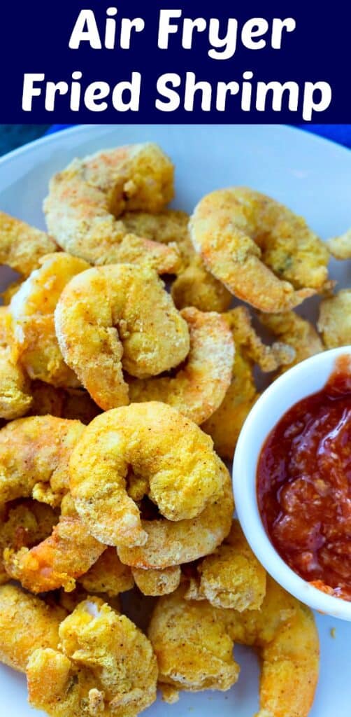 Air Fryer Fried Shrimp - Skinny Southern Recipes