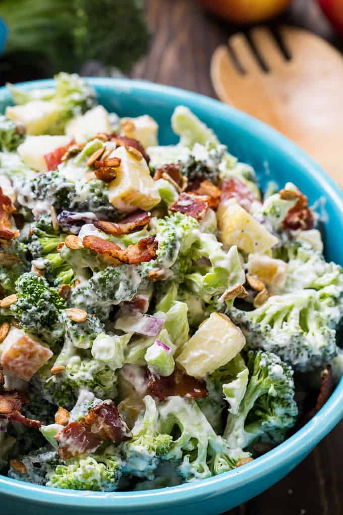 Healthy Broccoli Apple Salad