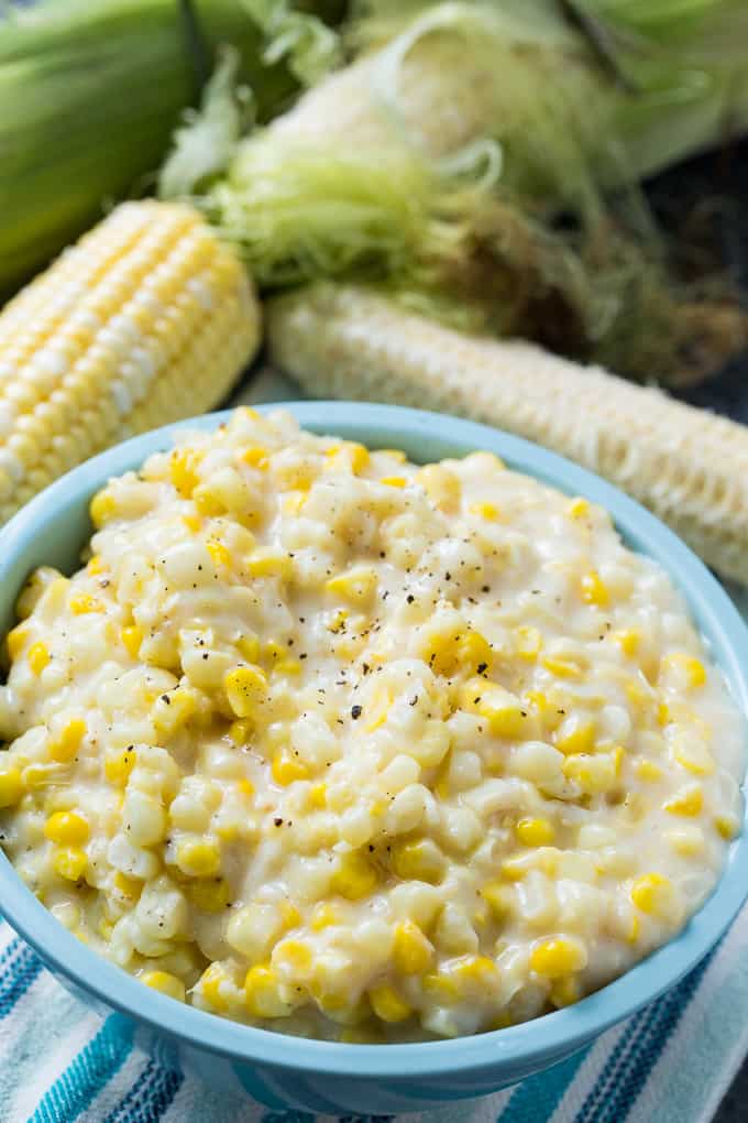 Skinny Southern Creamed Corn