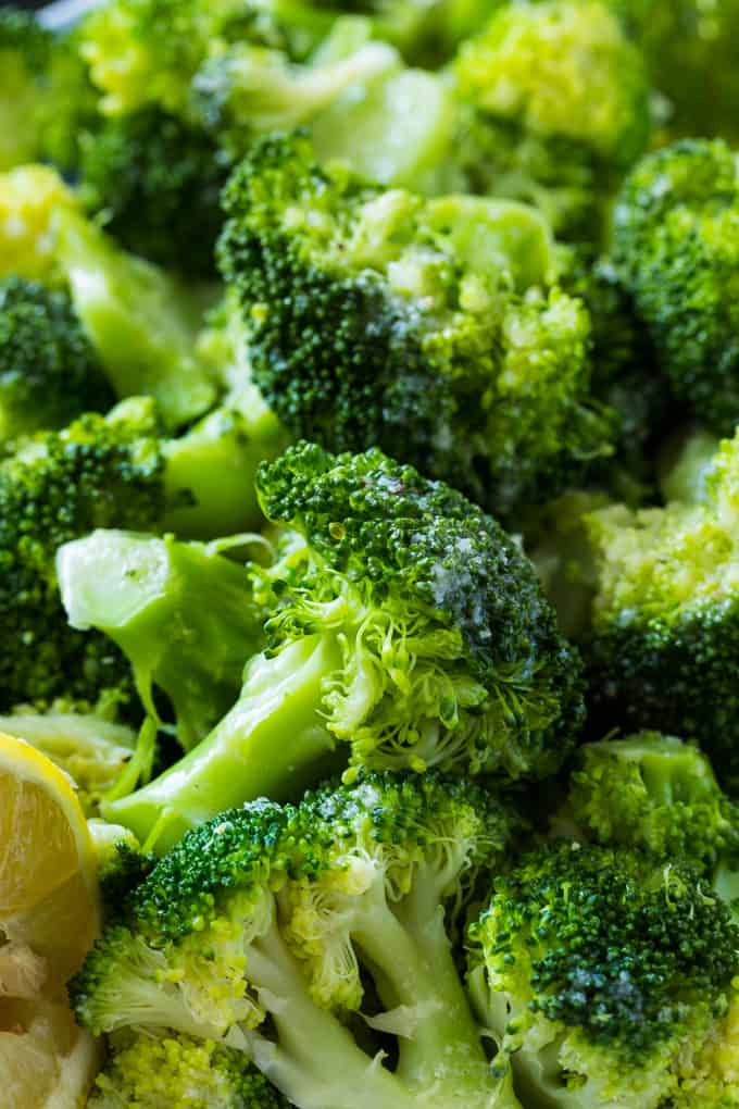 Lemon Butter Broccoli makes a healthy, low carb side.