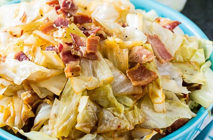 Low Carb Cabbage and Bacon