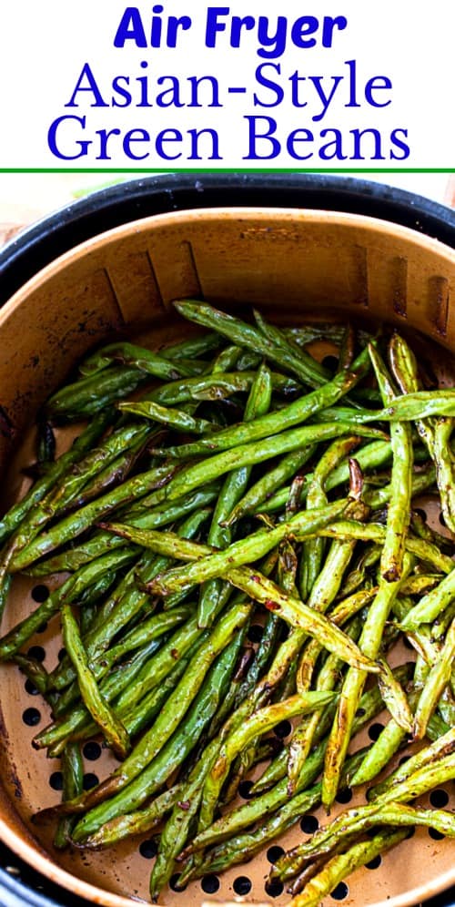 Air Fryer Asian-Style Green Beans