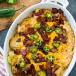 Low Carb Jalapeno Popper Chicken Casserole
