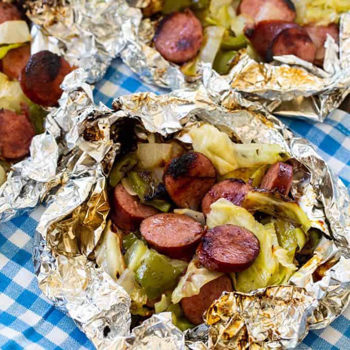 Keto Cabbage And Sausage Foil Packs Skinny Southern Recipes,How Many Milliliters In A Cup