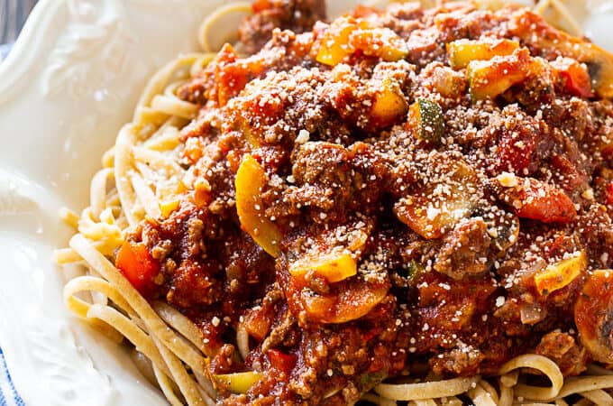 Hearty Garden Spaghetti Sauce