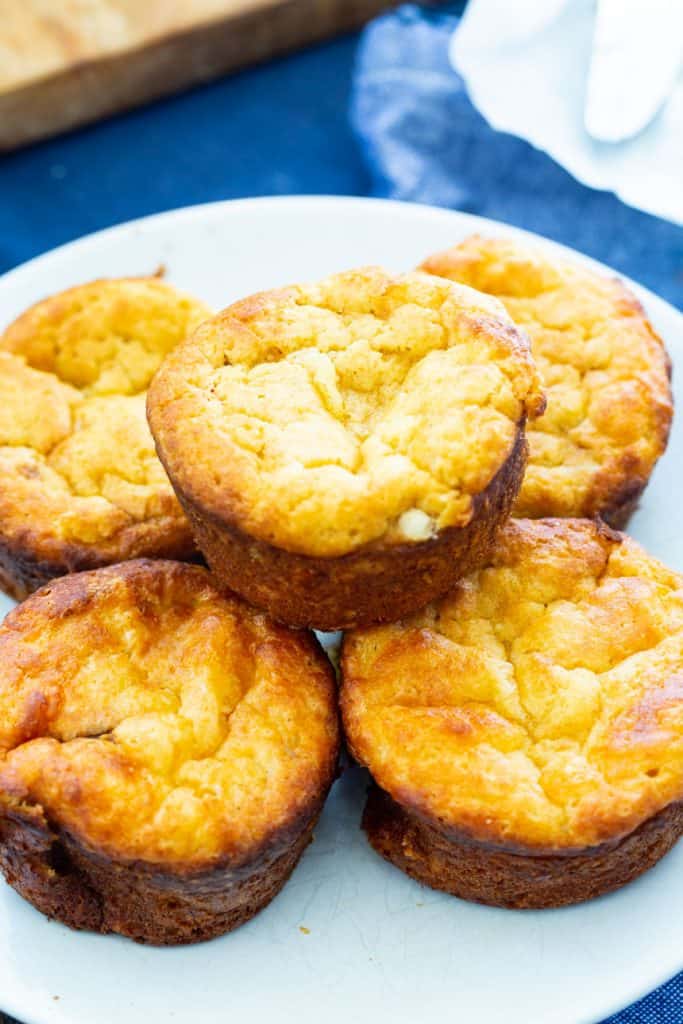 Low Carb Corn Muffins - Skinny Southern Recipes