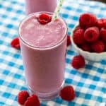 Raspberry Cheesecake Smoothie (low carb)