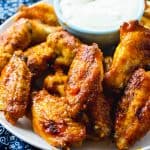 Baked Buffalo Wings with Soy-Lime Marinade