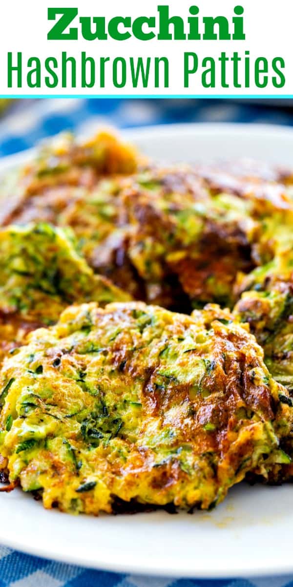 Low Carb Zucchini Hashbrown Patties