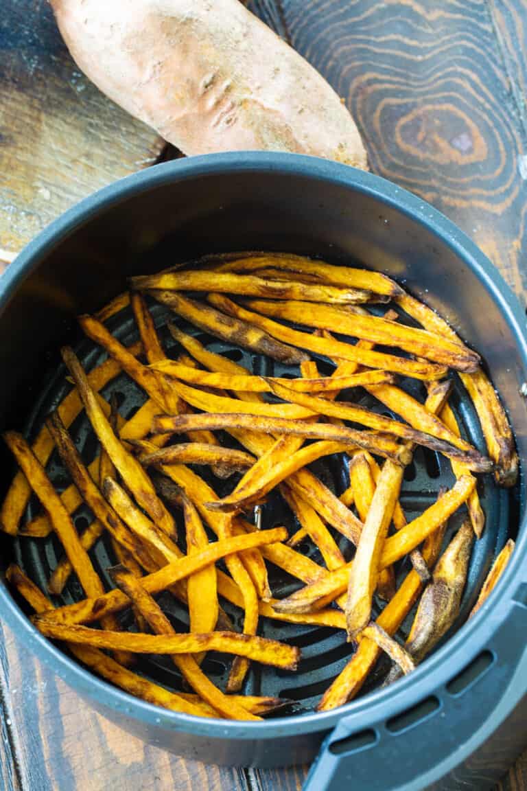 Air Fryer Sweet Potato Fries - Skinny Southern Recipes